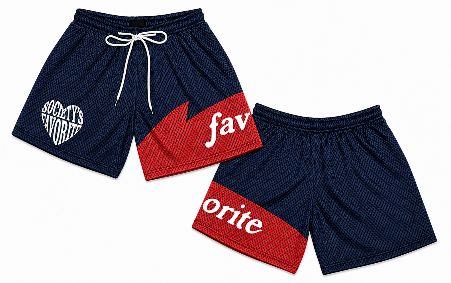 Society's Favorite Mesh Shorts